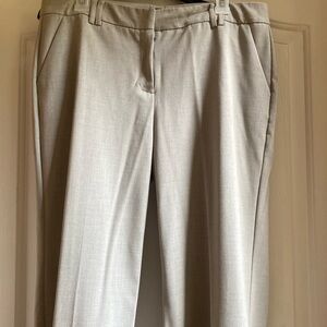 New York and Co trousers wide leg. Tan/grayish color. Size 12